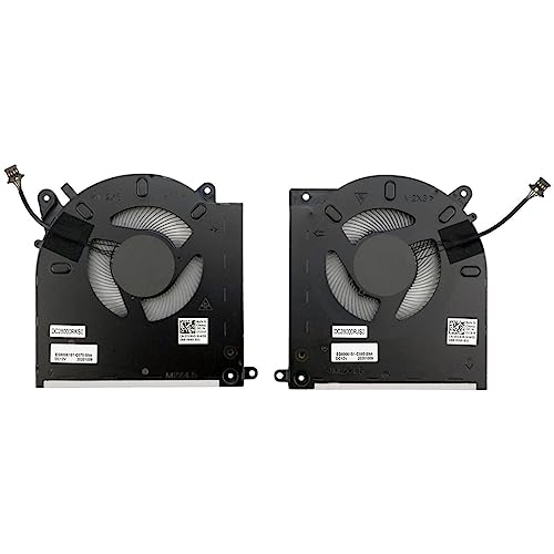 CPU GPU Kühling Lüfter für DELL Alienware M15 R3 R4 RTX 2070 3070 12V TG9V0 D1X38 Laptop Kühler (CPU+GPU-Lüfter) von LiLiTok