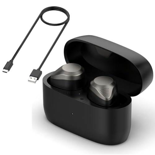 Charging Case für Jabra Elite 85t Ladecase, Elite 5 Ladehülle Headset-Ladefach für Jabra Elite 85t BT-Kopfhörer-Ladebox Ohrhörer Ladegerät von LiLiTok