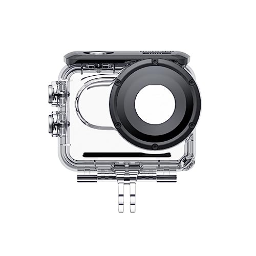 Für Insta360 GO 3 Kamera-Tauchgehäuse 60m Wasserdichtes Gehäuse Glasoptik Sportkamera Zubehör von LiLiTok