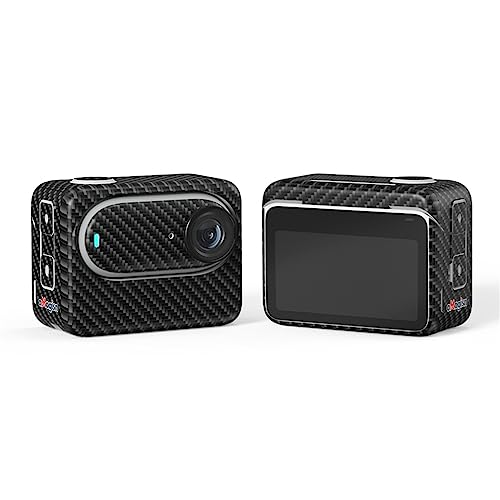 GO3 Kamera Skins Aufkleber Schutzhülle für Insta360 GO3 Aufkleber Sport Kamera Abziehbild Schutz Zubehör (Schwarz) von LiLiTok