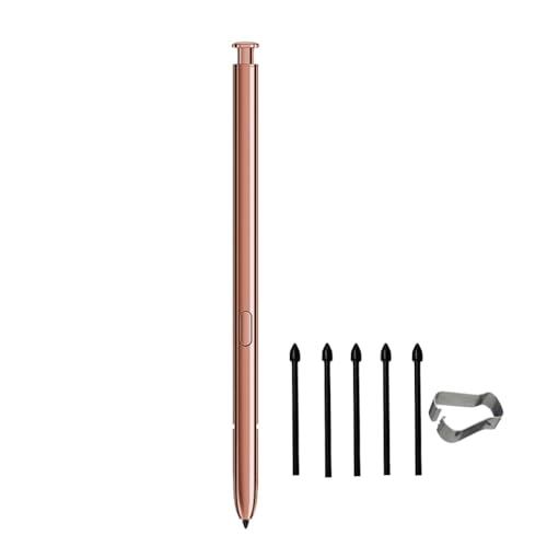Galaxy Note 20 Ultra Stift S Pen, Eingabestifte für Samsung Galaxy Note 20 Note 20+ Note 20 Ultra S Pen mit Stiftspitzen (Gold) von LiLiTok
