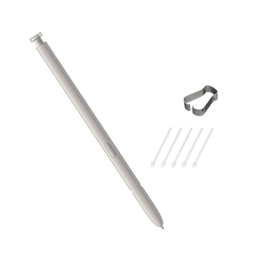 Galaxy S25 Ultra Stift, Ersatz-Eingabestift Touchpen für Samsung Galaxy S25 Ultra Stylus Pen Touch Stift (Grau mit 5 Spitzen) von LiLiTok