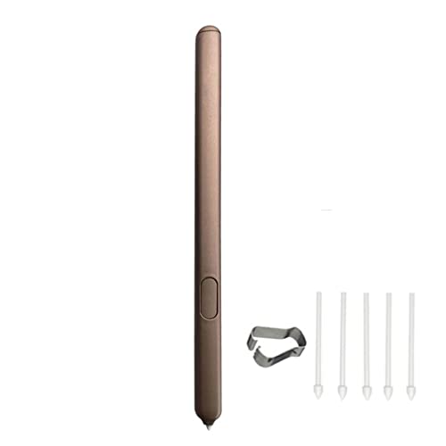 Galaxy Tab S6 Bluetooth S Pen, Eingabestift Kompatibel für Samsung Galaxy Tab S6 Bluetooth Stylus mit Ersatzspitzen (Magnetische Aufladung) (Roségold) von LiLiTok