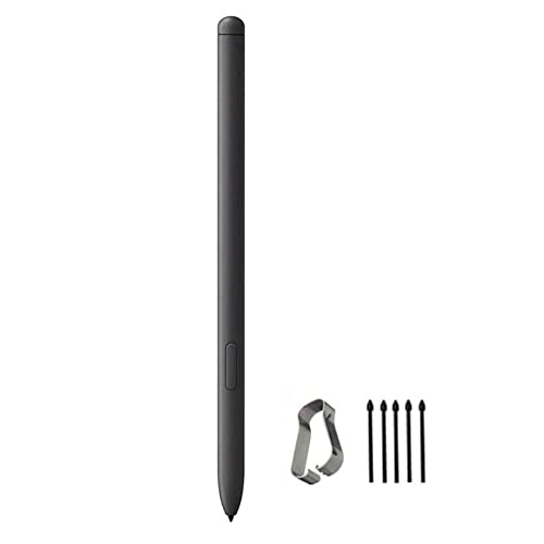 Galaxy Tab S6 Lite S Pen, Eingabestifte Kompatibel für Samsung Galaxy Tab S6 Lite Pen P610 P615 10,4 Zoll Stylus Stift (kein Bluetooth) (Schwarz) von LiLiTok