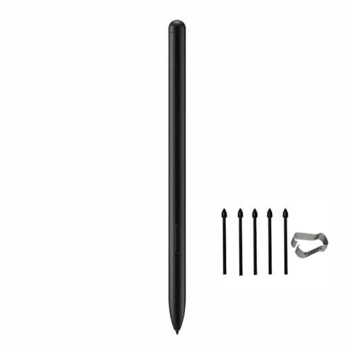 Galaxy Tab S9 Stift S Pen, Eingabestift für Samsung Galaxy Tab S9 S Pen Stylus Stift mit Ersatzminen (Schwarz) von LiLiTok