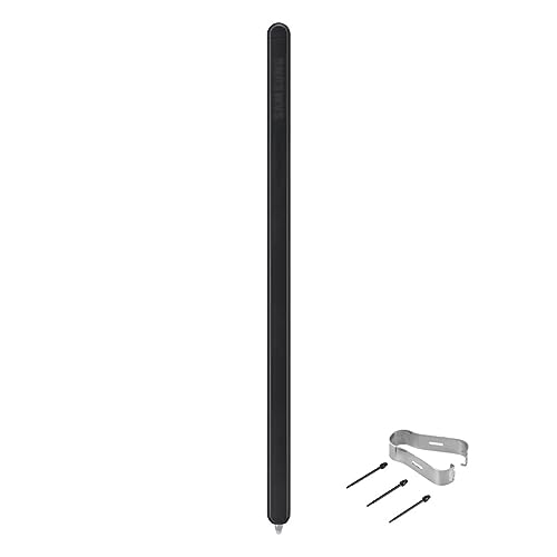 Galaxy Z Fold 5 Stit S Pen, Eingabestift Kompatibel für Samsung Galaxy Z Fold 5 Stylus S Stift mit Ersatzspitzen (Schwarz) von LiLiTok