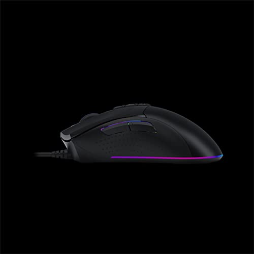 Gaming-Maus Kompatible für Bloody A90 Max Mäuse 10000 CPI USB Optical Glare Kabelgebundene Mäuse - 6 Programmierbare Tasten und Erweiterte Makros von LiLiTok