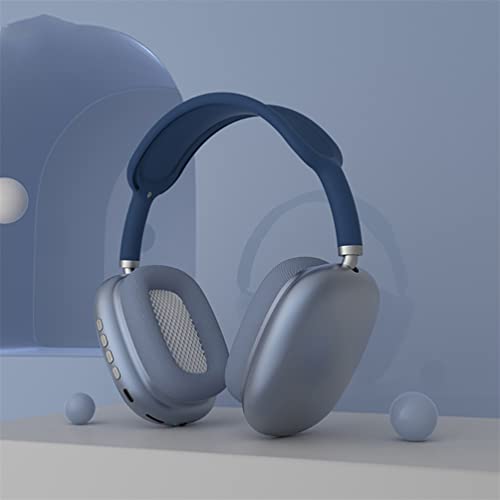 Kabellose Bluetooth Kopfhörer Over Ear, P9 Wireless Headset Stereo Musik Kopfhörer mit Mikrofon Gaming Headset für iPhone/Samsung/iPad/PC (Blau) von LiLiTok