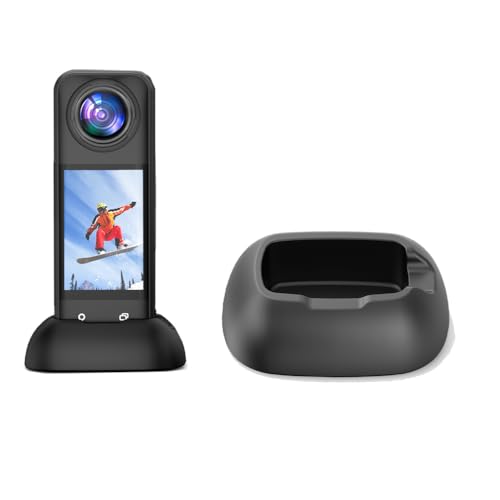 LiLiTok Kamerahalterung für Insta360 X5, rutschfeste Desktop-Halterung, Stabilisator-Adapter für Insta 360 X5 Action-Kamera LiLiTok Kamerahalterung für Insta360 X5, rutschfeste Desktop-Halterung, Stabilisator-Adapter für Insta 360 X5 Action-Kamera von LiLiTok