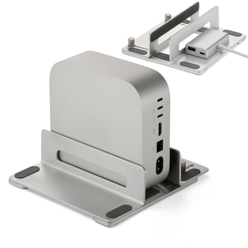 LiLiTok Mac Mini M4 Vertikaler Ständer, Aluminium Standfuß Desktop-Halter für Mac Mini M4/M4 Pro 2024 Anti-Rutsch-Halterung Kühlung Basis Mini M4 Zubehör LiLiTok Mac Mini M4 Vertikaler Ständer, Aluminium Standfuß Desktop-Halter für Mac Mini M4/M4 Pro 2024 Anti-Rutsch-Halterung Kühlung Basis Mini M4 Zubehör von LiLiTok
