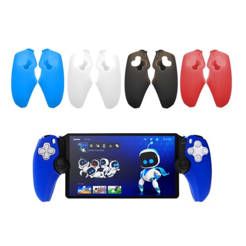 LiLiTok Silikon Skin Hüll für Playstation Portal Remote Player Zubehör, Controller Sleeve Schutzhülle für PS5 Portal Grip Shell Tasche Stoßfest Anti-Scratch Schutzhülle (Blau) von LiLiTok