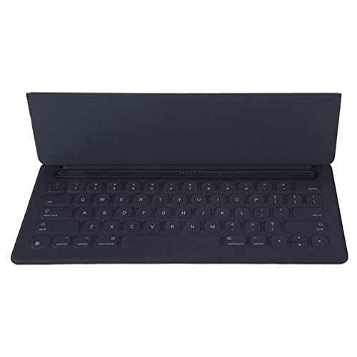 LiLiTok Smart Tastatur Kompatibel für iPad Pro 12.9 1st / 2nd Gen (2015-2017)-Slim Keyboard Filo Case mit Touchpad Grau von LiLiTok