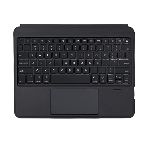 LiLiTok Touch-Tastatur Trackpad mit Tablet-Hülle kompatibel für Pad Pro 10.2 10.5 10.9 11-Zoll-Tablet-Schutzhülle Pad-Tastatur mit Hintergrundbeleuchtung (T5206D) von LiLiTok