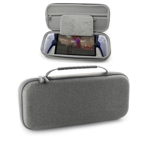 LiLiTok Tragetasche für Playstation Portal Remote Player Case, Schutzhülle Eva Hartschalenbox Aufbewahrungstasche für PS5 Portal Hülle Case Travel Bag von LiLiTok