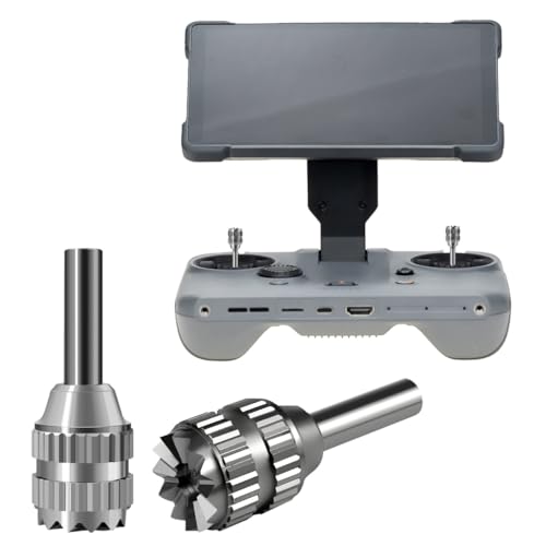 Mavic 4 pro RC Pro2 Joystick, Edelstahl Rocker Daumensticks für DJI Mavic 4pro RC Pro2 Fernsteuerung Joystick Ausziehbar rutschfest Rocker Zubehör (1 Paar) von LiLiTok