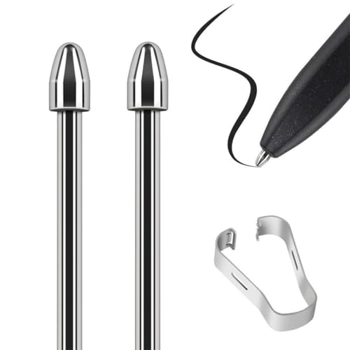 Metall Ersatzspitzen für Samsung Galaxy S24 Ultra S23 Ultra Spitzen Note10 Note 20 Spitzen, Tab S9 Tab S8 Tab S7 S7FE Tab S6 Tab S6 LITE Touch Stylus S Pen Spitzen Ersatzfeder (2 Stück) von LiLiTok