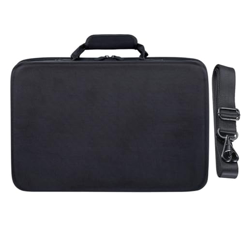 P5 Pro Tasche for PS5 Pro Tragetasche Kompatibel mit Playstation 5 Pro Konsole, Tasche mit Unterteilbaren Fächer für PS5 pro Konsole & Controller, P5 Pro Disc, Gaming-Headset und Zubehör (Schwarz) von LiLiTok