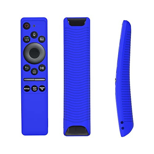 Remote Hülle Kompatibel für Samsung Smart TV, Silikon-Schutzhülle für die Fernbedienung BN59-01312A/01312B Abdeckung Stoßfeste Smart-Fernbedienungs-Ersatzabdeckung (Blau) von LiLiTok