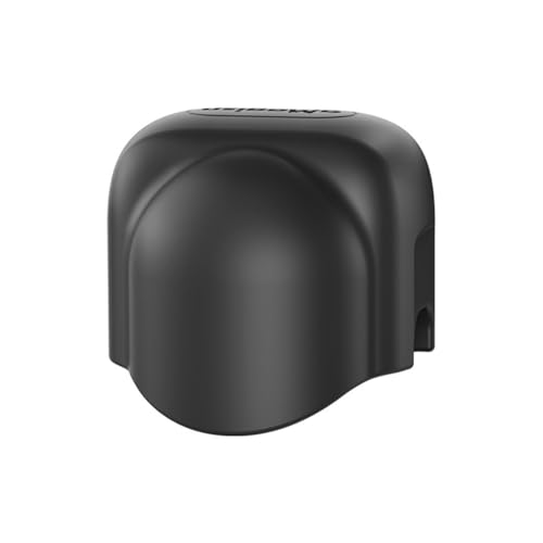 Silikonhülle/Objektivdeckel für Insta360 X5, Schutzhülle Anti-Scratch Objektivschutz für Insta 360 X5 Sportkamera Zubehör (Schwarz Objektivdeckel) von LiLiTok