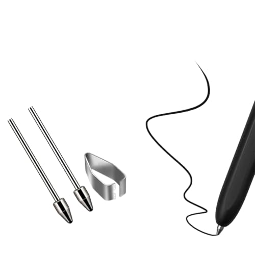 Stiftspitzen für Remarkable 2 Paper Tablet Marker Plus Stylus - langlebige Titanlegierung Metall Ersatzstiftspitzen, 4096 Druckempfindlichkeit und Tilt Support (2PCS) von LiLiTok