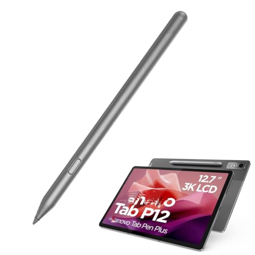 Tab Pen Plus für Lenovo Tab P12 Stift 12,7 Zoll (TB370FU)/ für Tab M10 5G Stift Pen Plus Grau von LiLiTok