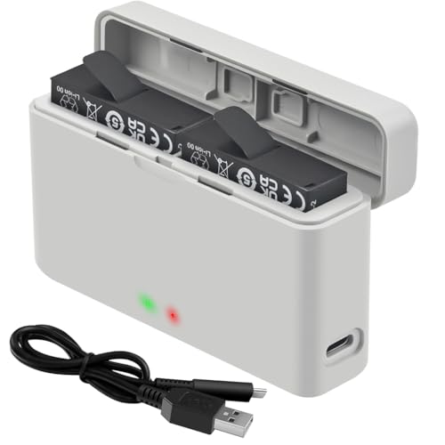 Tragbare Akku-Ladebcase für Insta360 Ace Pro 2, Akku-Schnellladestation mitTyp-C-Kabel, SD-Karten-Speicherbox für Insta360 Ace Pro 2/Ace pro/Ace Ladegerät Action-Kamera-Zubehör Tragbare Akku-Ladebcase für Insta360 Ace Pro 2, Akku-Schnellladestation mitTyp-C-Kabel, SD-Karten-Speicherbox für Insta360 Ace Pro 2/Ace pro/Ace Ladegerät Action-Kamera-Zubehör von LiLiTok