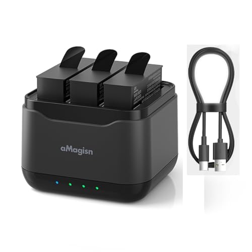 Tragbares Schnell-Ladegerät für Insta360 Ace Pro/Ace Akku-Ladestation, Ace Pro Akku-Ladehub Aufbewahrungsbox Action Kamera Zubehör Tragbares Schnell-Ladegerät für Insta360 Ace Pro/Ace Akku-Ladestation, Ace Pro Akku-Ladehub Aufbewahrungsbox Action Kamera Zubehör von LiLiTok