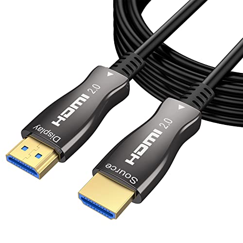 LiNKFOR HDMI 2.0 Glasfaser Kabel -30m, HDMI 4k Kabel, 4K @ 60 Hz, YUV 4: 4: 4, HDCP2.2, unterstützt Hochgeschwindigkeit 18 Gbit/s, 3D, Dolby TrueHD, ARC, für TV Laptop PS3 PS4 Projektor Computer von LiNKFOR