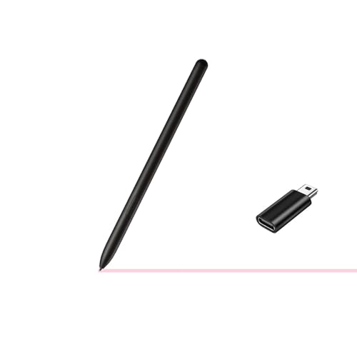 Galaxy Tab S9 Stylus Pen Ersatz für Samsung Galaxy Tab S9, S9 Plus, S9 Ultra S Pen, Tab S9+, Tab S9 Ultra, mit Adaptern (schwarz) von LiXiongBao