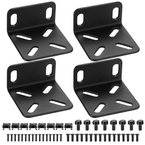 LiYiJiKeJi Rack Mount Kit, verstellbare 19" Rack Halterung, Schwarz, Kohlenstoffstahl, für Netgear, Cisco, D-Link, TRENDnet, HP, 17,3-19" Geräte LiYiJiKeJi Rack Mount Kit, verstellbare 19" Rack Halterung, Schwarz, Kohlenstoffstahl, für Netgear, Cisco, D-Link, TRENDnet, HP, 17,3-19" Geräte von LiYiJiKeJi