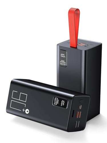 Power Bank 90000mAh Externer Akku PD 30W QC 4.0 USB-C Powerbank, große powerbank 5 Ausgängen & 2 Eingängen mit LED Display Tragbares Ladegerät für iPhone,Camping, Outdoor Power Bank 90000mAh Externer Akku PD 30W QC 4.0 USB-C Powerbank, große powerbank 5 Ausgängen & 2 Eingängen mit LED Display Tragbares Ladegerät für iPhone,Camping, Outdoor von Liahomco