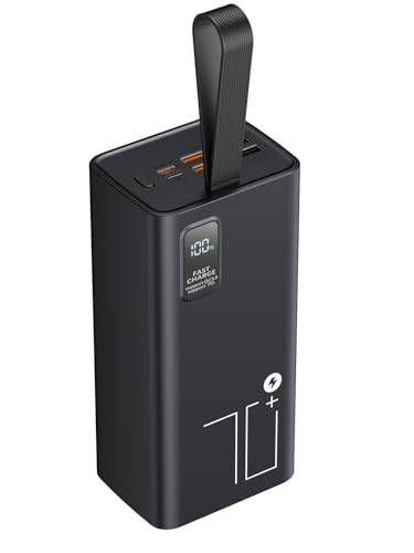 Liahomco Power Bank 16000mAh Externer Handyakku Schnell Aufladende Powerbank USB C mit LED Display klein Aaber Stark Tragbares Ladegerät mit iPhone 15 14 13 12 Pro Max von Liahomco