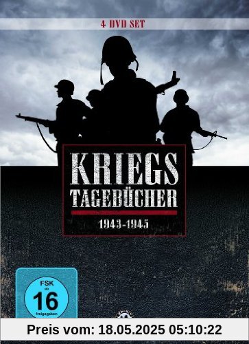 Kriegstagebücher 1943-1945 (Metallbox) [4 DVDs] von Liam Dale