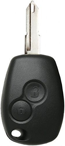 Liamgate Schlüsselgehäuse geeignet für Dacia Sandero Logan Duster Lodgy , Renault Trafic Master , Opel Vivaro als Ersatzschlüssel Schlüsselhülle Gehäuse von Liamgate