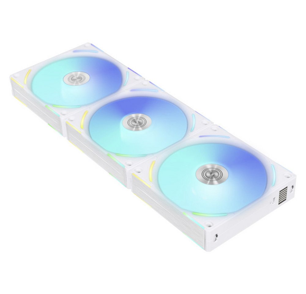 Lian Li Computer-Kühler Lian Li UNI FAN AL120 V2 ARGB PWM PC-Gehäuse-Lüfter Weiß (B x H x T) 1 von Lian Li