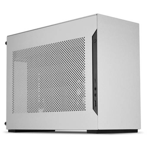 Lian Li DAN Cases A4-H2O A4 Mini-ITX Gehäuse, PCIE4.0 Riserkabel - silber Mini-Tower Gaming-Gehäus von Lian Li