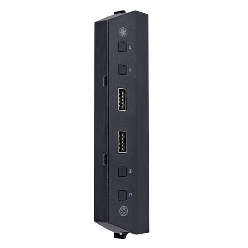 Lian Li LAN216-1X, I/O-Panel mit ARGB Controller für LANCOOL 216 - Zusätzliche USB-3.0-Anschlüsse und Anpassbare Lichteffekte - Kompatibel mit Lian Li LANCOOL 216 RGB - Schwarz Lian Li LAN216-1X, I/O-Panel mit ARGB Controller für LANCOOL 216 - Zusätzliche USB-3.0-Anschlüsse und Anpassbare Lichteffekte - Kompatibel mit Lian Li LANCOOL 216 RGB - Schwarz von Lian Li