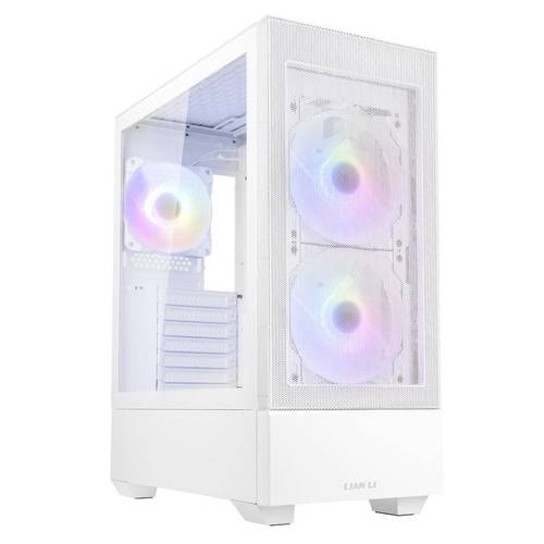 Lian Li LANCOOL 205 Mesh Midi-Tower Gehäuse, Gaming-Gehäuse Weiß von Lian Li