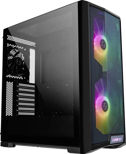 Lian Li LANCOOL 215 Midi-Tower Gaming-Gehäuse, Gehäuse Schwarz von Lian Li