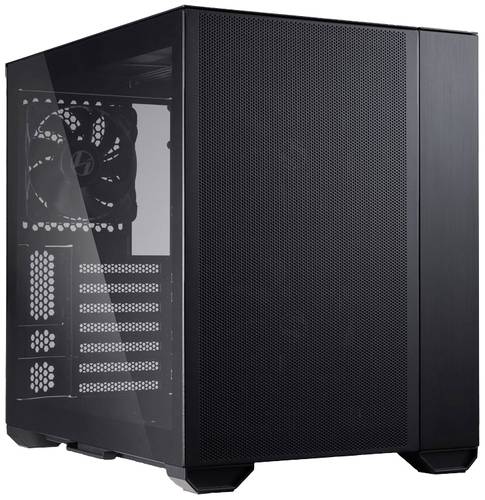 Lian Li O11 AIR MINI BLACK Midi-Tower Gaming-Gehäuse, Gehäuse Schwarz von Lian Li