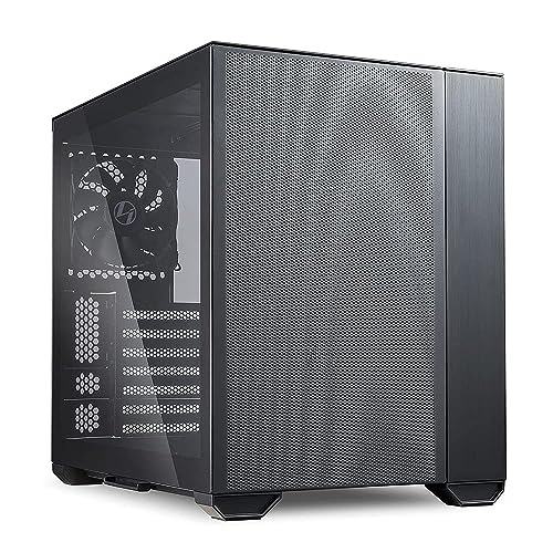 Lian Li O11 AIR Mini Black Midi-Tower Gaming-Gehäuse, Gehäuse Schwarz von Lian Li