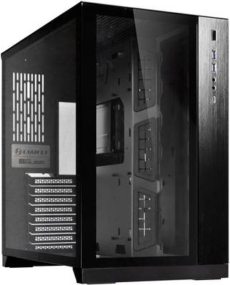 Lian Li O11 Dynamic - Tower - Erweitertes ATX - Seitenteil mit Fenster (gehärtetes Glas) - keine Spannungsversorgung - Schwarz - USB/Audio (PC-O11DX) von Lian Li