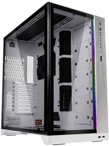 Lian Li O11 Dynamic XL (ROG Certified) Midi-Tower PC-Gehäuse, Gaming-Gehäuse Weiß, Schwarz Integr von Lian Li