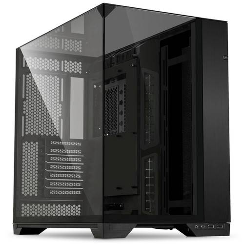 Lian Li O11 Vision Gehäuse - schwarz Midi-Tower Gaming-Gehäuse Schwarz von Lian Li