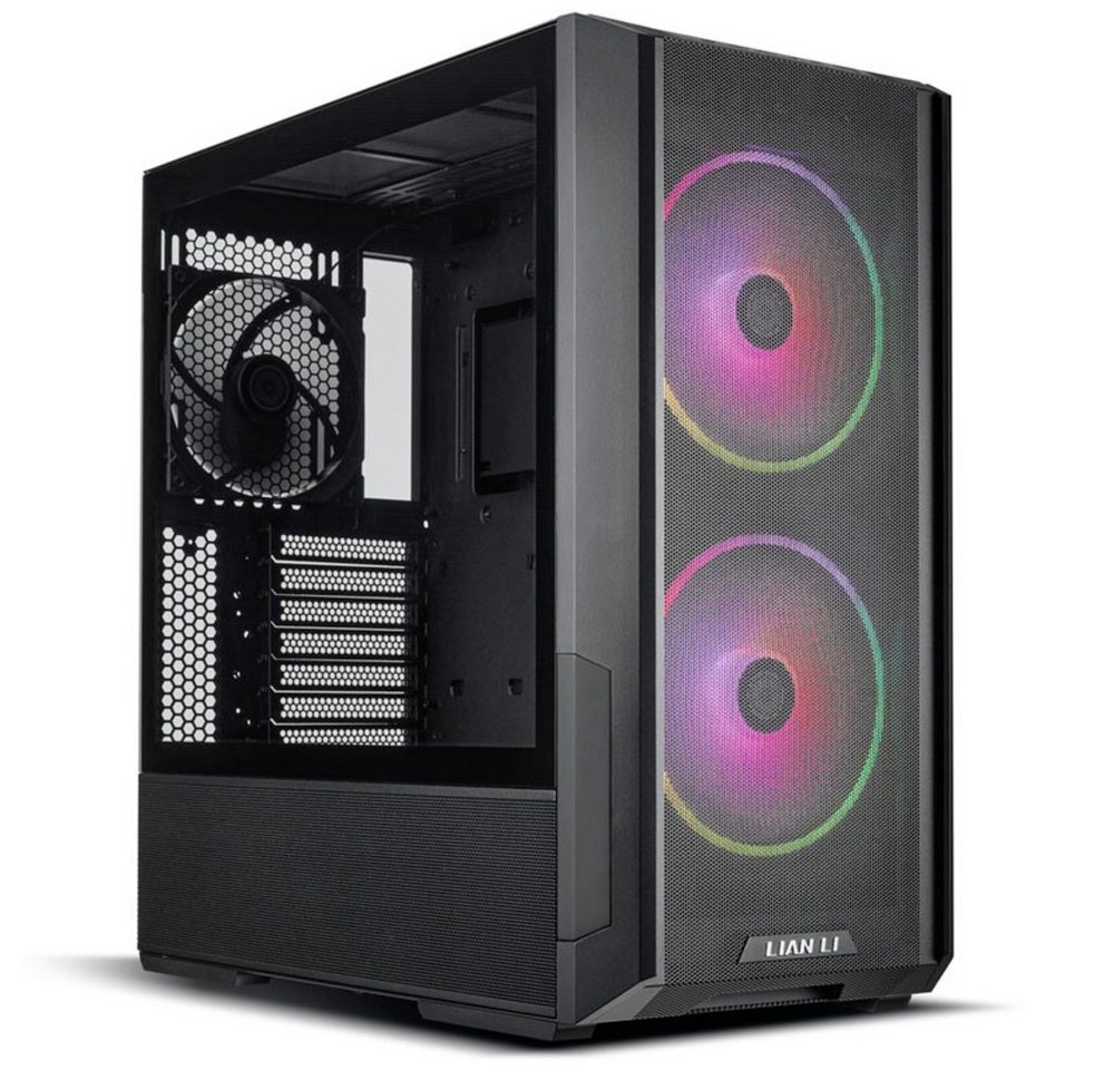 Lian Li PC-Gehäuse Lian Li LANCOOL 216RX Midi-Tower Gehäuse, Gaming-Gehäuse Schwarz von Lian Li