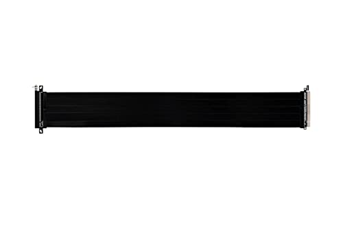 Lian Li PW-PCIV-4-60X PCIe Riser-Kabel, PCIe 4.0, 600mm, Schwarz von Lian Li