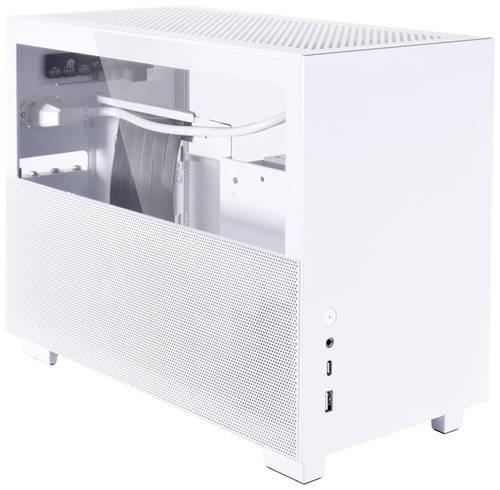 Lian Li Q58W3 Mini-Tower Gaming-Gehäuse, Gehäuse Weiß von Lian Li