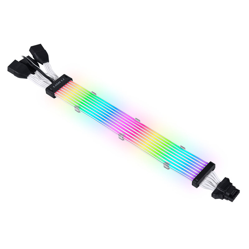 Lian Li Strimer Plus V2 12VHPWR 3x 8- zu 16-Pin Verlängerung - 335mm, 8 LED-Bahnen von Lian Li