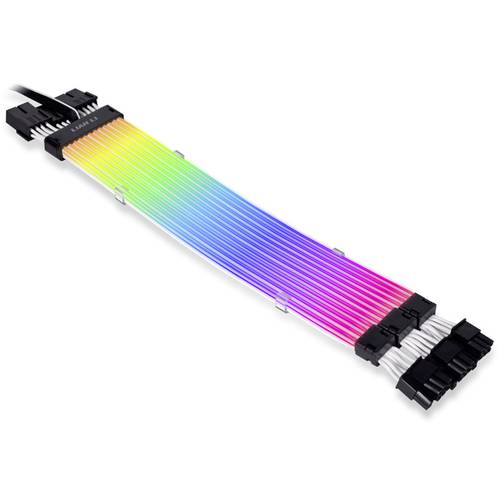 Lian Li Strimer Plus V2 8pin. RGB LED Adapterkabel 300mm Lian Li Strimer Plus V2 8pin. RGB LED Adapterkabel 300mm von Lian Li