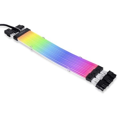Lian Li Strimer Plus V2 Triple 8 PIN GPU RTX 30 Series Verlängerungskabel RGB 300 mm Lian Li Strimer Plus V2 Triple 8 PIN GPU RTX 30 Series Verlängerungskabel RGB 300 mm von Lian Li